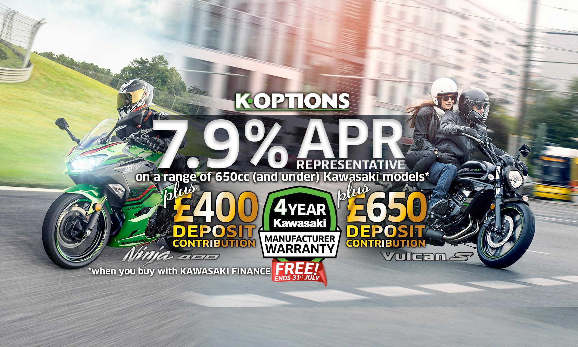 7.9% APR Representative on K.Options Finance