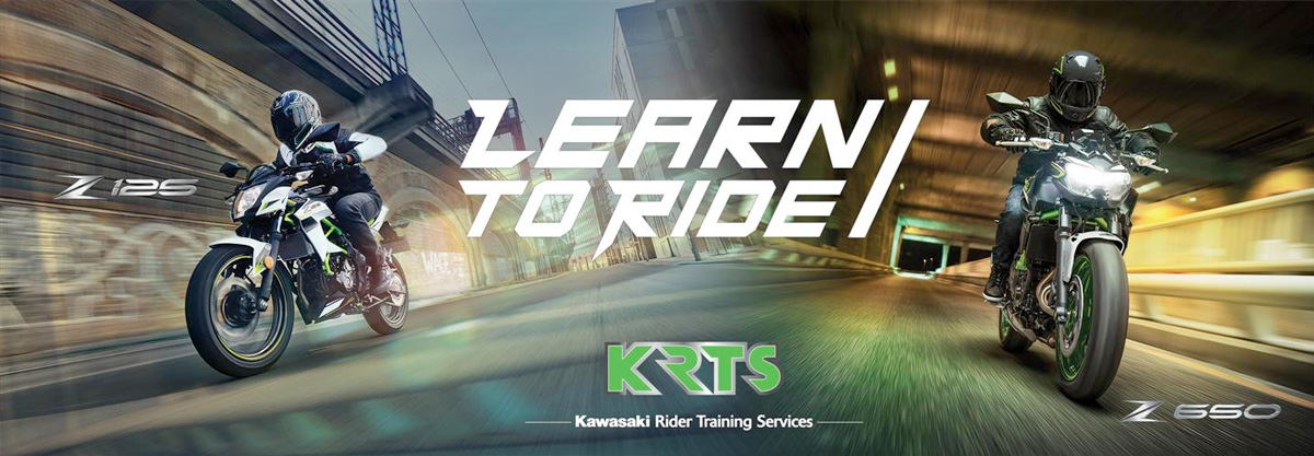 Learn to ride with Edinburgh Kawasaki