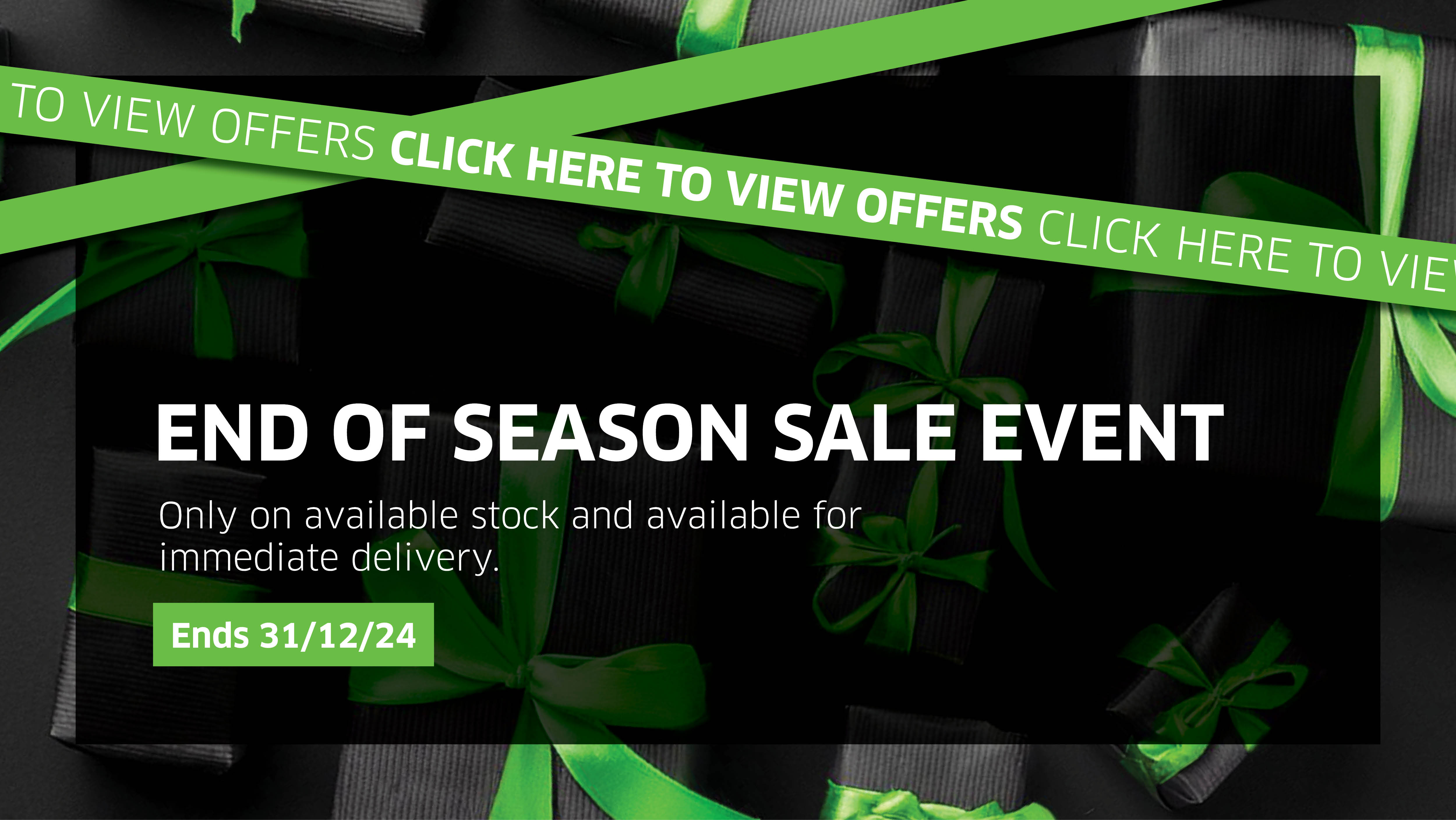 End of Year Sale Now On!