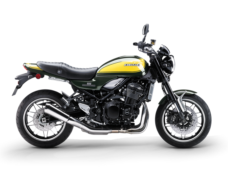 2024 Kawasaki Z900 RS Yellow Ball